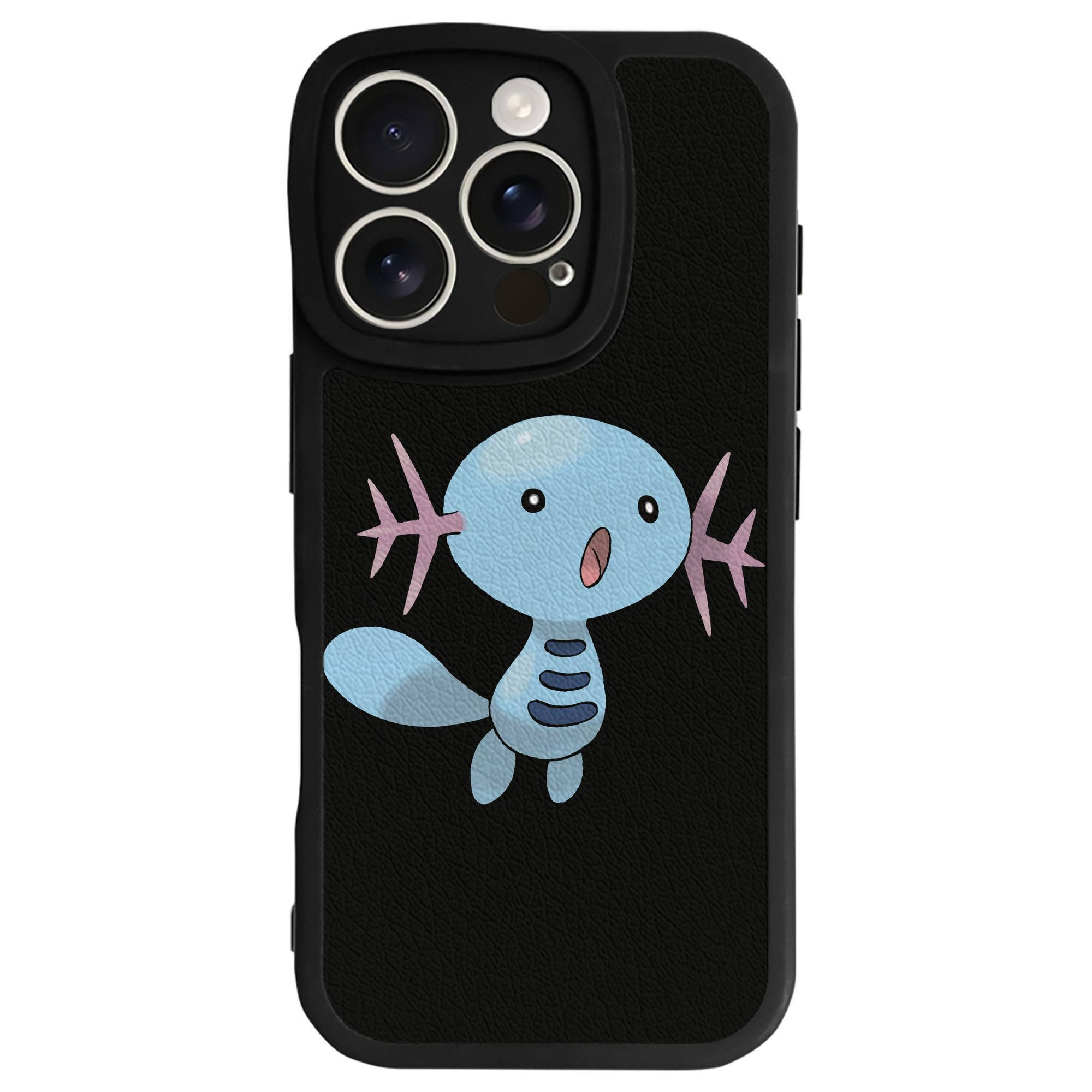 （画像用） ポケットモンスター Pokémon 【iPhone 16シリーズ対応】シリコンスマホケース（レザー調） 材質：シリコン